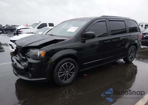 2018 Dodge Grand Caravan Gt из США, поврежденный, VIN 2C4RDGEG4JR325896